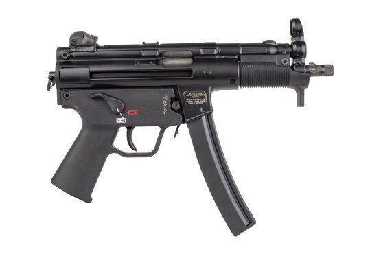 HK SP5K PDW features an ultra short barrel and handguard